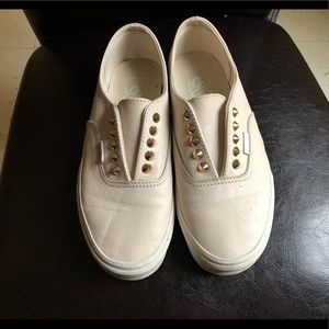 Gold studded VANS sneakers